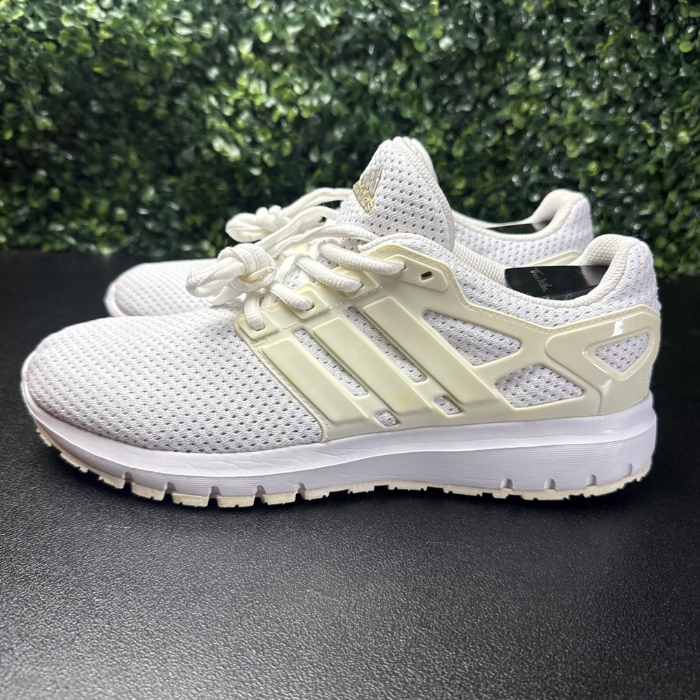 Adidas Cloudfoam Galaxy Shoes Mens Size 8.5 White Running Sneakers